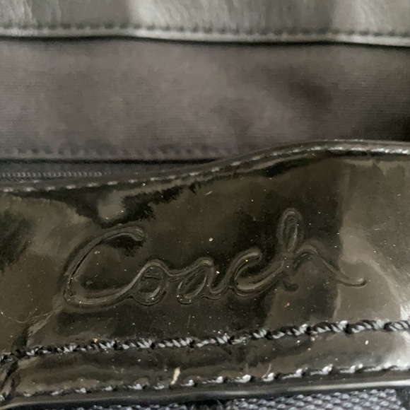 Coach Black signature satchel - Picture 7 of 11